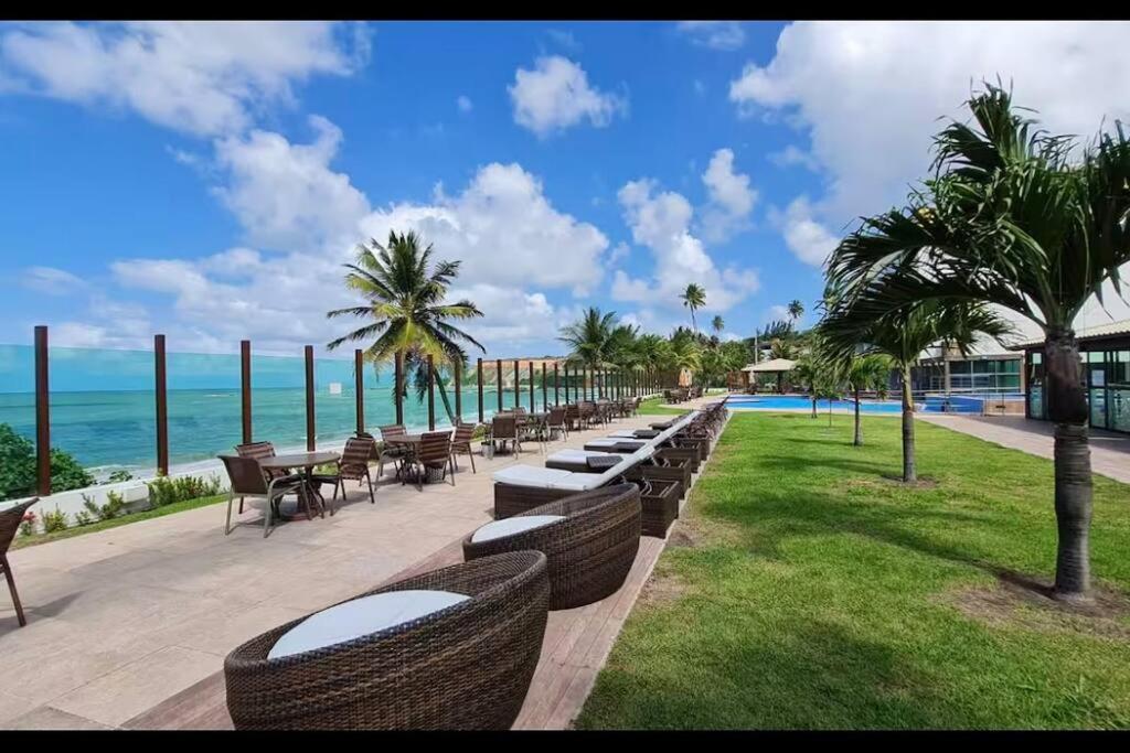 Ferienwohnung Tabatinga Flat - Pe Na Areia! Beira Mar! Conde  Exterior foto